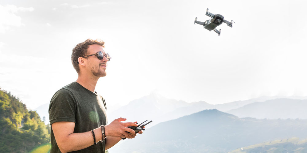 Drones and courier software to automate delivery
