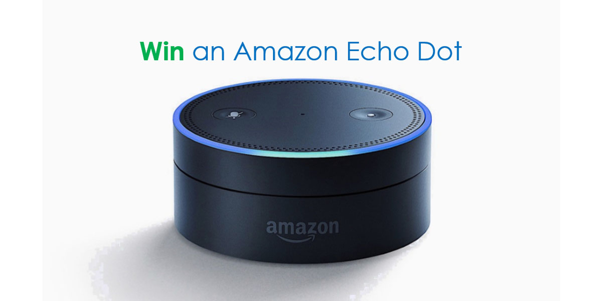 Win an Amazon Echo Dot!