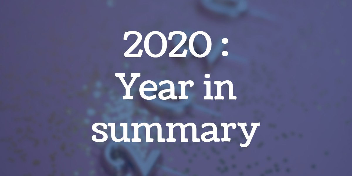 2020 – Year in summary