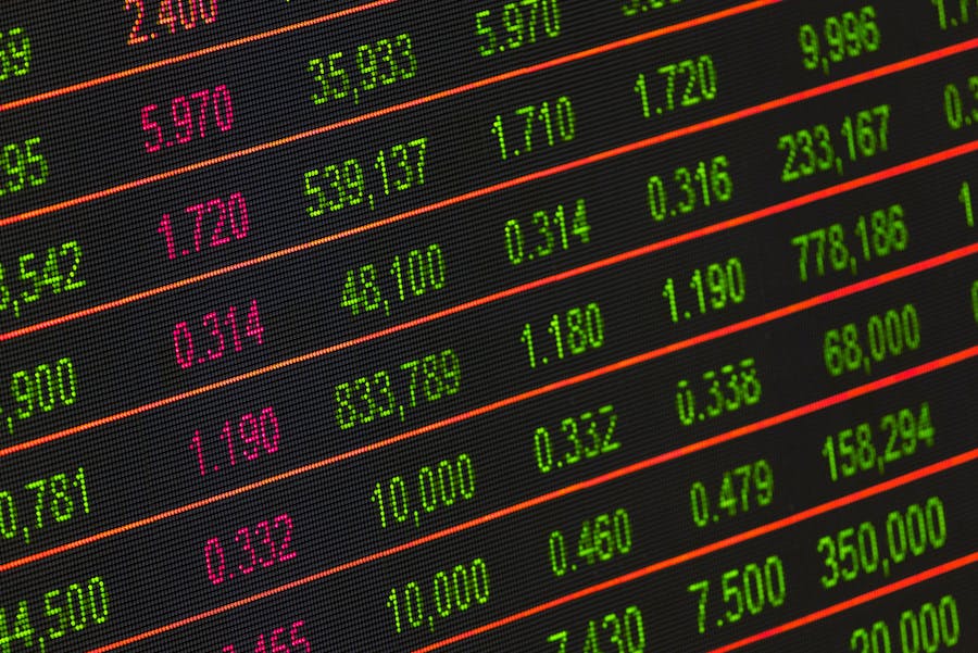 red and green market numbers