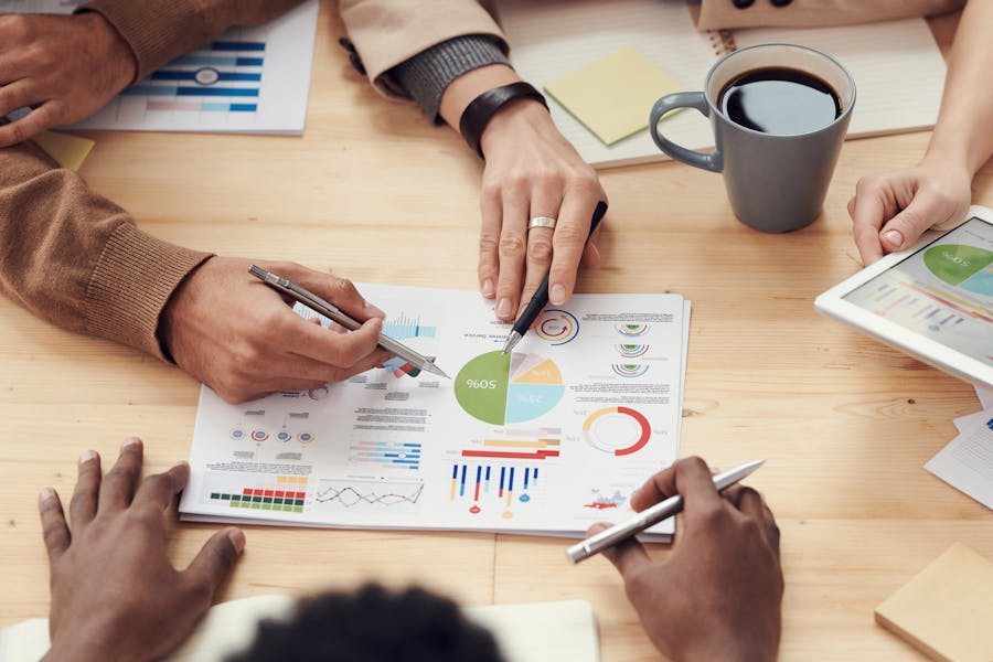 Resource planning around a table